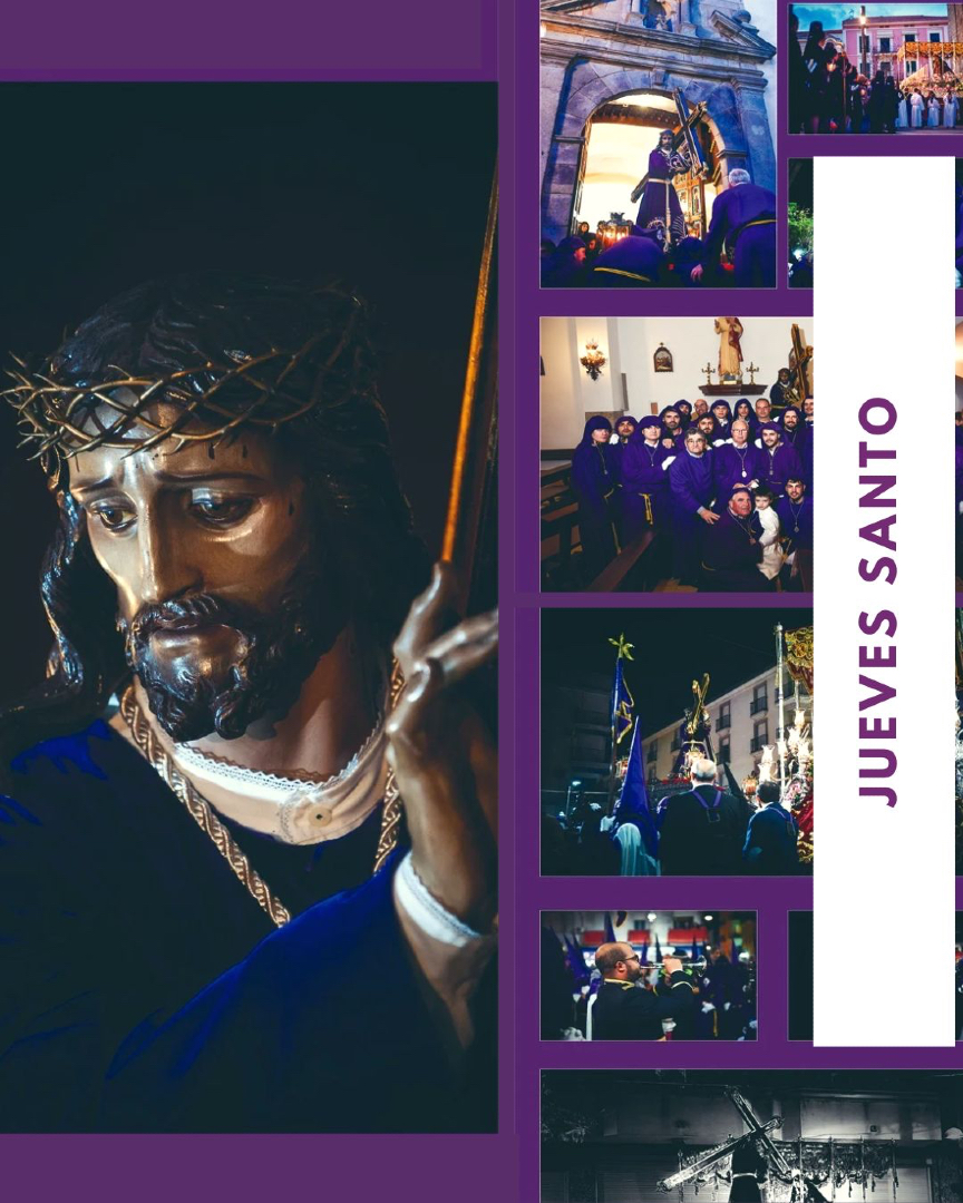 Mañana es Jueves Santo.
Itinerarios y toda la información en nuestra web. 

#SemanaSanta2025 #SemanaSantaVillanueva #Pasion2025 #JuntaDeCofradíasVvaSerena #SemanaSantaVillanovense
