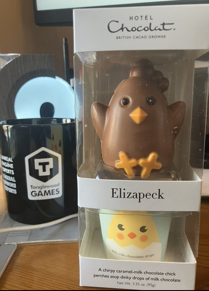 Also Tanglewood Games sent me chocolate.

Yes!! Going to get fat!