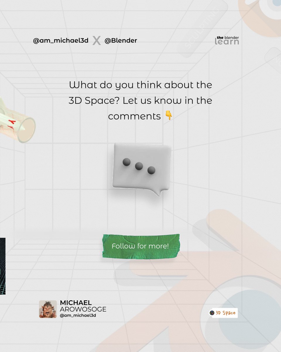 am_michael3d's tweet image. #am_michael #Michael #Michael3d #BlenderBasics #BlenderCommunity #LoveBlender #BlenderLovers #Blender #BlenderTerms #AboutBlender