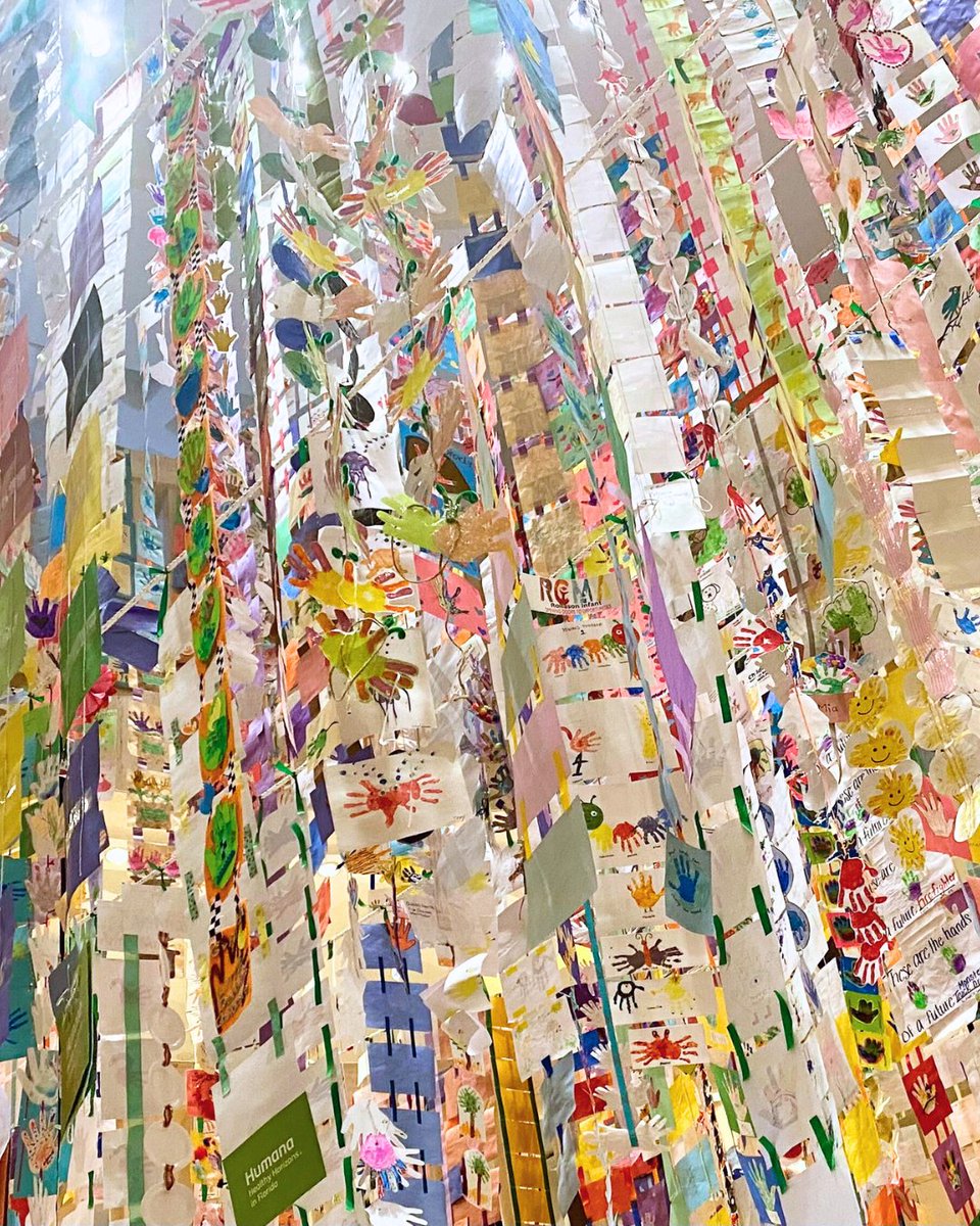 Miamilighthouse's tweet photo. It's officially Children's Week! Give a round of applause to our Miami Lighthouse Academy art class students ages 4-9, whose mixed media painting was chosen to be featured! 👏

The "Celebration of Hands" is a beautiful artwork display at the Florida State Capitol in Tallahassee, that serves as a daily reminder to legislators and visitors that the future of our children rests in their hands. 👏

#ChildrensWeek #30thAnniversary #CelebrationofHands

Together, we prove it's possible to see without sight! 💙👓 #TactileArt #InOurHands @FLBlindServices  

To learn more about Children's Week and how to attend the "Celebration of the Hands", visit https://t.co/Tj3Gkrv3os

Miami Lighthouse Academy is a nationally accredited school. We have a unique inclusive Apple Accredited VPK Program, an early learner's program for ages 1-3 who are sighted as well as those who are visually impaired, as well as a Kindergarten, 1st, 2nd, and 3rd grade for students who are visually impaired. We are accepting applications, you can learn more online at https://t.co/5BRL6hJwk1 ✏️💛

#MiamiLeaders #InclusiveClassrooms #InclusiveEducation #InclusivityMatters #InclusiveElementary #AccessibleLearning #VisualImpairment #MiamiSchools #SupporttheBlind  #ItsPossibletoSeeWithoutSight