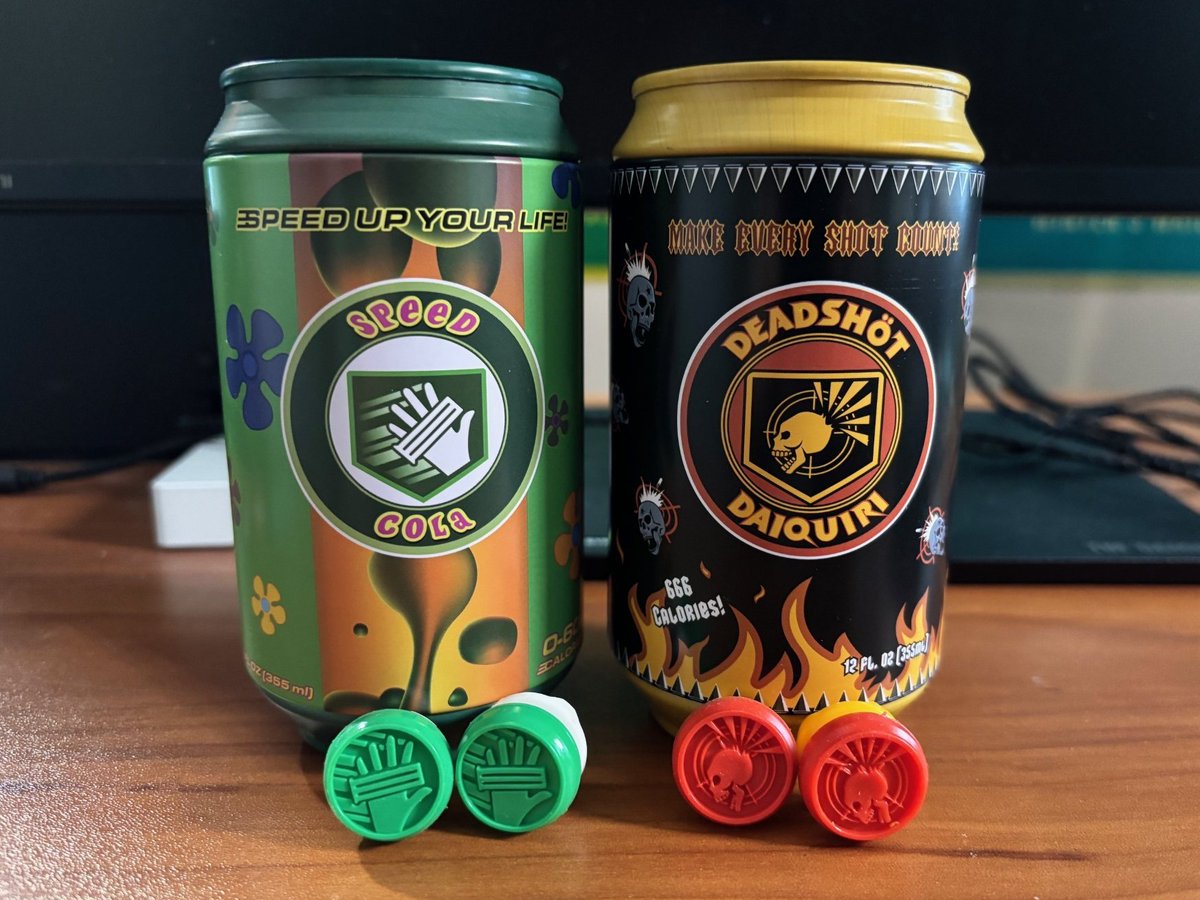 xpertfusion3's tweet image. HUGE thanks to @KontrolFreek for these AMAZING @CallofDuty Zombies themed thumbsticks! 🔥
They come with Perk-a-Cola cans for Speed Cola & Deadshot! 🍹
Speed Cola gives you a Black Ops 6 in-game Cosmetic!
🛒 Get 12% off with code 'XPERTFUSION' on ANY order!
#FreekNation