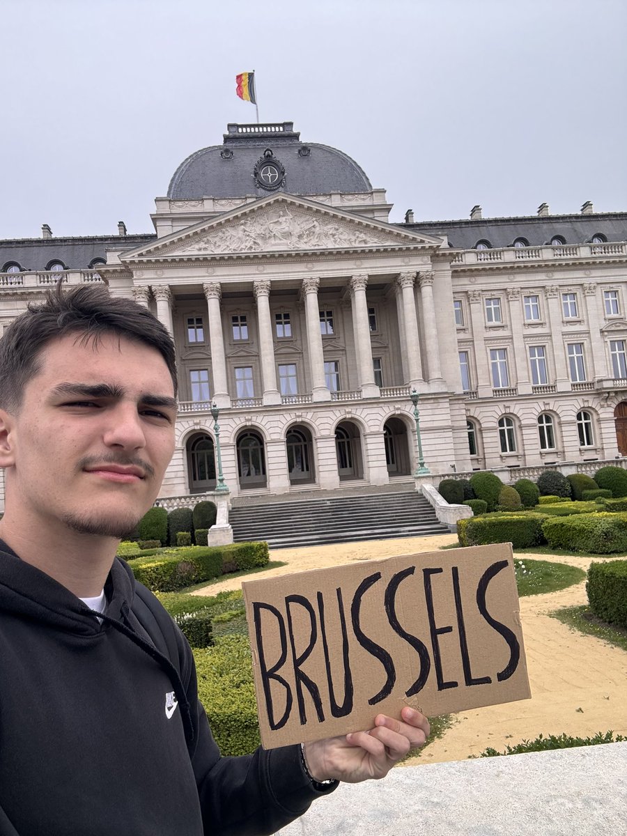 woke up in brussels 🇧🇪