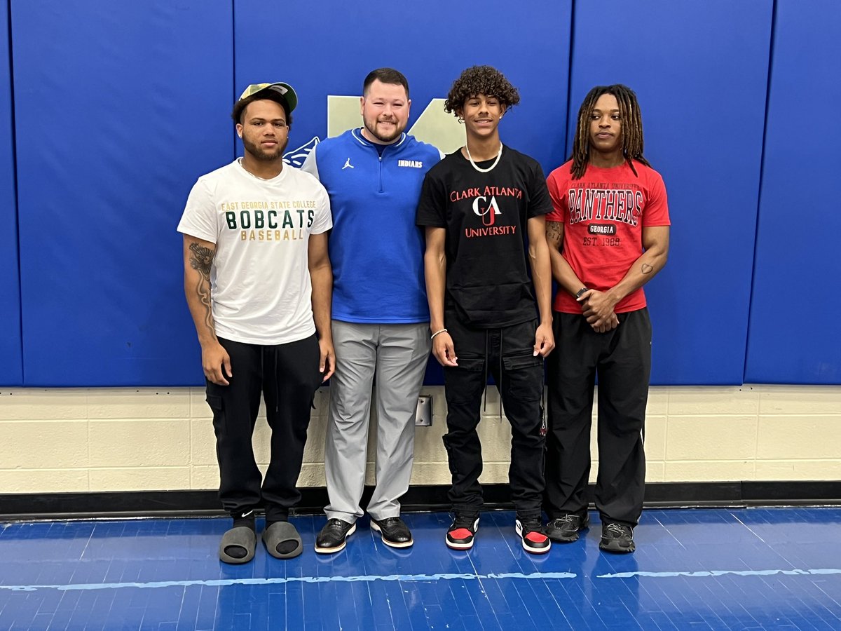 Eli Autry (@eautry23) on Twitter photo Congrats to this year’s college commits. 
Tyce Williams - East Georgia State College
JC Crenshaw - Clark Atlanta University
Josiah Hatchett- Clark Atlanta University
These 3 make our number make it 21 players in the past 3 years to commit to play college baseball. #OneTribe Congrats to this year’s college commits. 
Tyce Williams - East Georgia State College
JC Crenshaw - Clark Atlanta University
Josiah Hatchett- Clark Atlanta University
These 3 make our number make it 21 players in the past 3 years to commit to play college baseball. #OneTribe