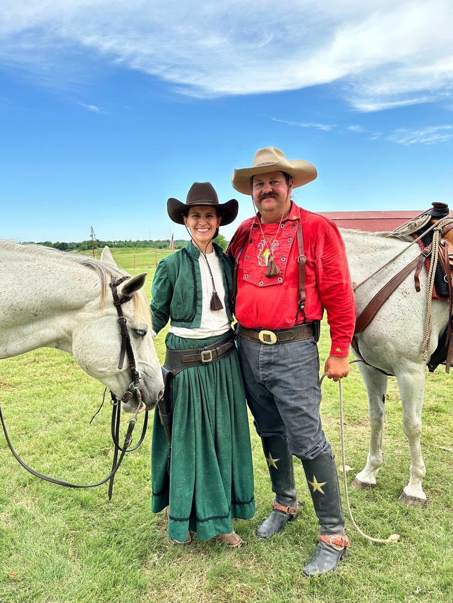 okhistory's tweet photo. SAVE THE DATE 📆 Pawnee Bill’s Original Wild West Show returns on Sat., June 14, at Pawnee Bill Ranch &amp; Museum 🐎

Come experience some of the best historic western entertainment this side of the Mississippi!

(OHS staff photos) #TravelOK #ExploreOHS https://t.co/F8wIsx3eFz