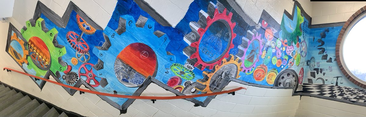 brainonstrings's tweet image. Some fresh math and science colours at GreenBriar middle school @peel ⁦@PeelArtsCollect⁩  ⁦@pdsbarts⁩