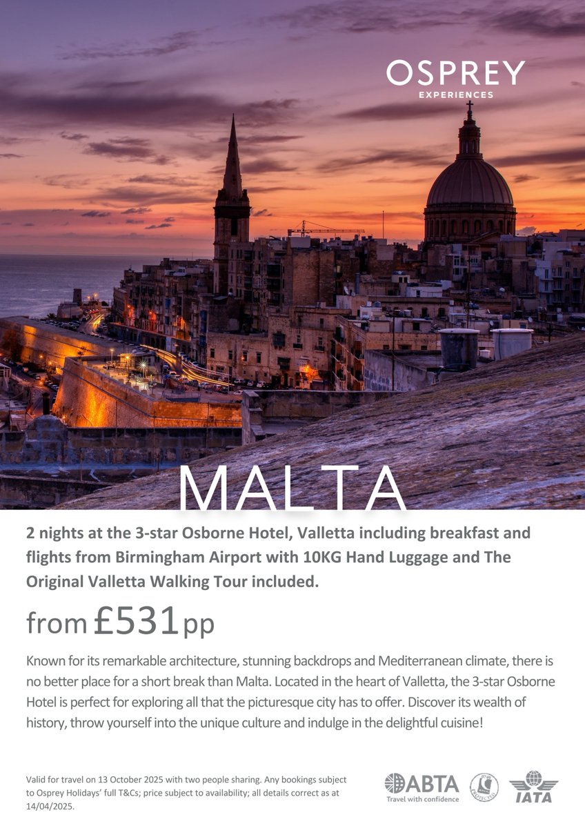 Osprey Holidays ✈️ tweet media