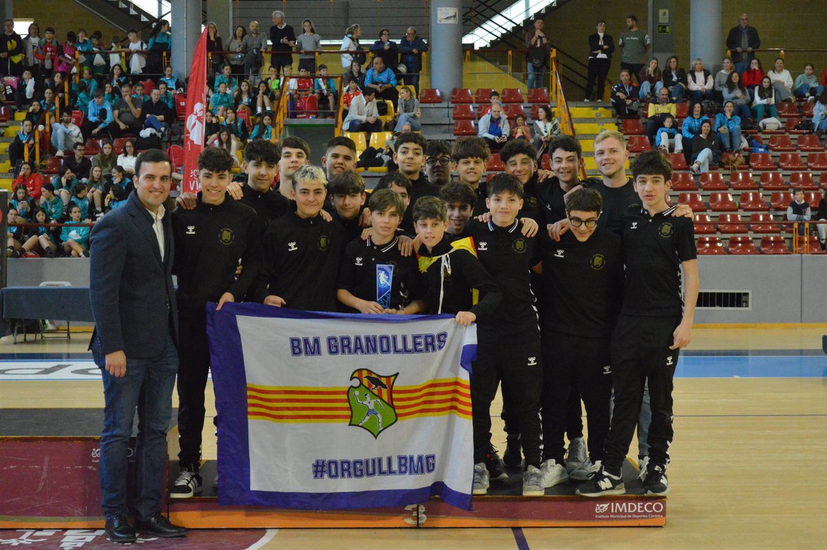 🏆 Infantil Masculino
🥇 <a href="/CordobadeBM/">Club Córdoba de Balonmano CBM</a> 
🥈 <a href="/CDUrciAlmeria/">C.D. Urci Almería</a> 
🥉 <a href="/BMGranollers/">BM Granollers</a>