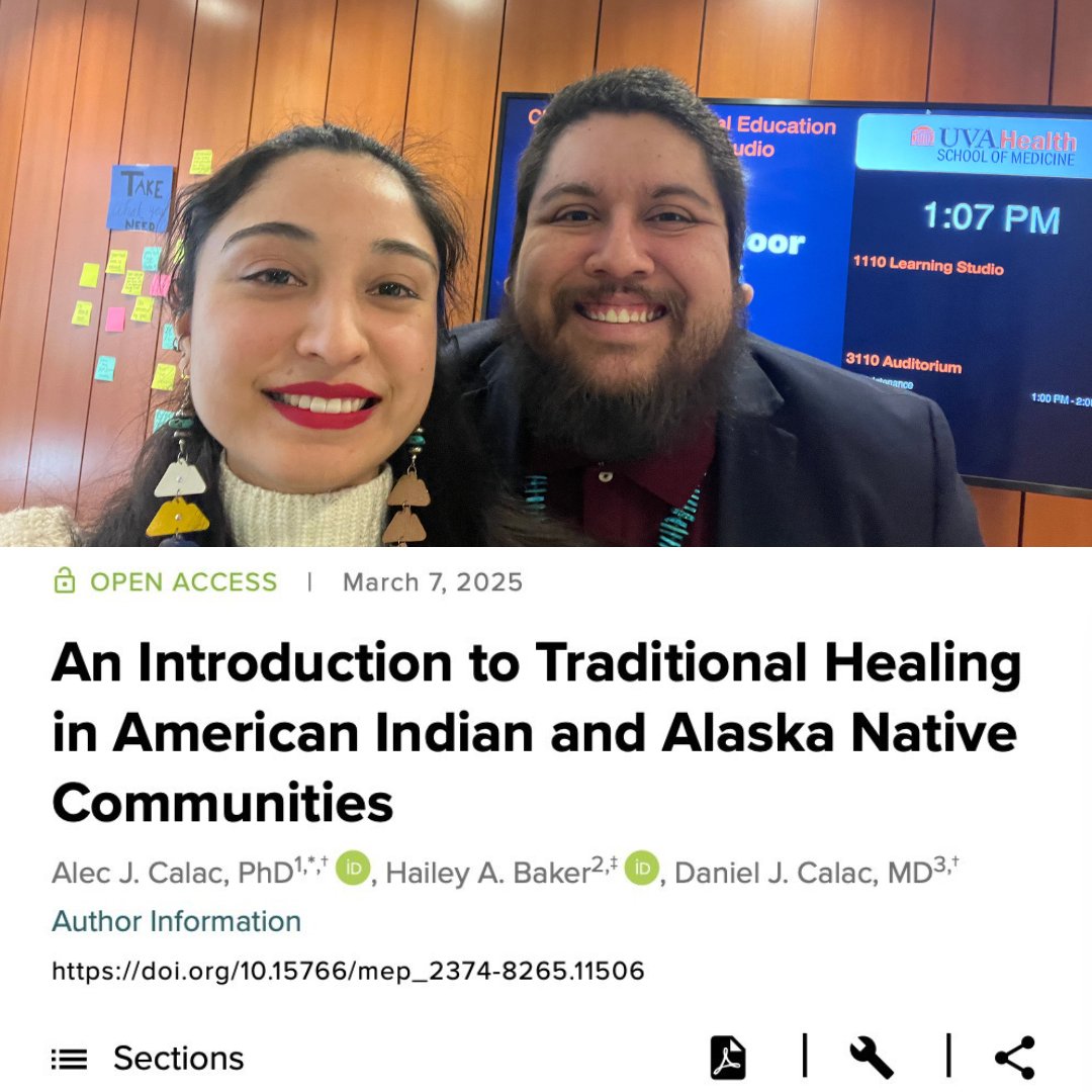UC San Diego School of Medicine (@ucsdmedschool) on Twitter photo MSTP's <a href="/ajcalac/">Alec Calac, PhD</a>, Ph.D. recently published a module in @aamctoday's @mededportal on "An Introduction to Traditional Healing in American Indian and Alaska Native Communities," discussing the importance of coordinating AI/AN patient care with physicians and traditional healers. 🩺💻 MSTP's <a href="/ajcalac/">Alec Calac, PhD</a>, Ph.D. recently published a module in @aamctoday's @mededportal on "An Introduction to Traditional Healing in American Indian and Alaska Native Communities," discussing the importance of coordinating AI/AN patient care with physicians and traditional healers. 🩺💻