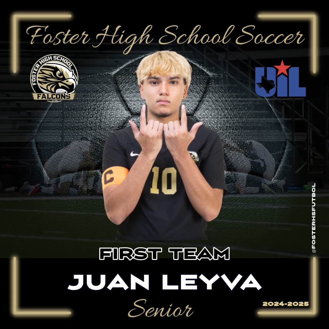 Foster Mens Soccer (@fostersoccermen) on Twitter photo One of my captains, he changed the way he plays his last year and became an absolute force multiplier. His talent and passion matched with his new vision will take him far. He will be missed. <a href="/AthleticsFoster/">Foster Athletics</a> <a href="/FHSABC_TX/">FHSABC</a> <a href="/fbherald/">Fort Bend Herald</a> One of my captains, he changed the way he plays his last year and became an absolute force multiplier. His talent and passion matched with his new vision will take him far. He will be missed. <a href="/AthleticsFoster/">Foster Athletics</a> <a href="/FHSABC_TX/">FHSABC</a> <a href="/fbherald/">Fort Bend Herald</a>