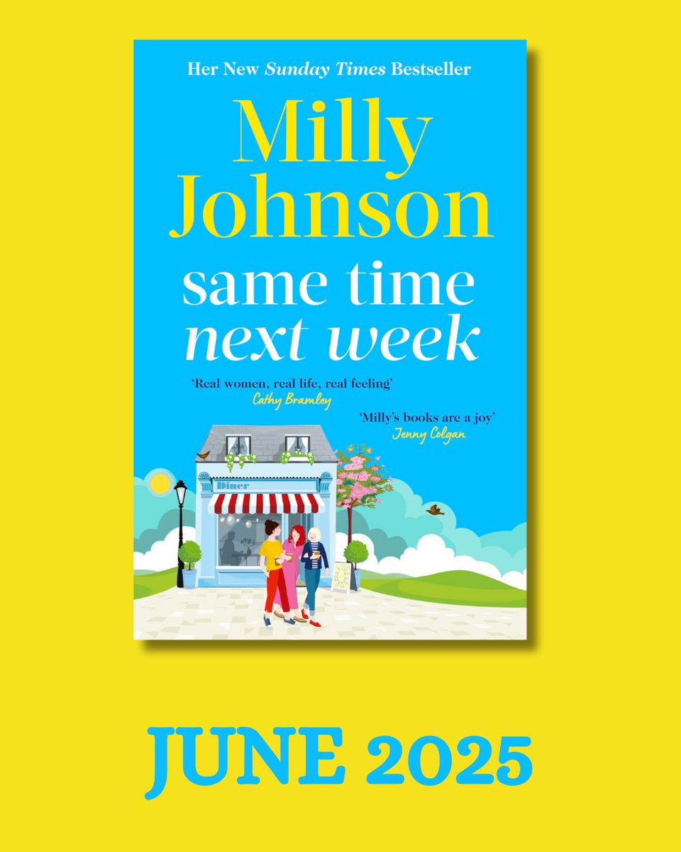 So excited to be joining the <a href="/TeamBATC/">BooksAndTheCity</a> #coverreveal for the paperback edition of <a href="/millyjohnson/">📚✍️Milly Johnson ✒️🐕🐈‍⬛</a> #sametimenextweek, out 5thJune. Nobody writes stories about ordinary women and the extraordinary things that happen in their lives like Milly. simonandschuster.co.uk/books/Same-Tim…