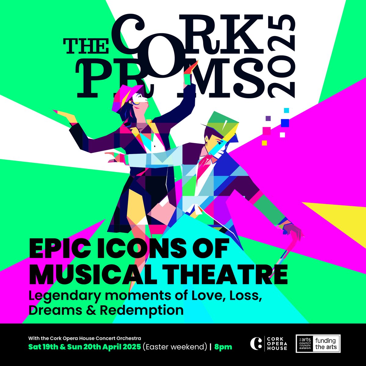 The Cork Proms - Icons of Musical Theatre. Some of the best songs from the best musicals ever! The Cork Opera House Concert Orchestra alongside Claire O'Leary, Shane O'Riordan, Jacinta Whyte, Ben Morris &amp; Juliette Crosbie, conducted by John O'Brien. This Saturday &amp; Sunday . . .