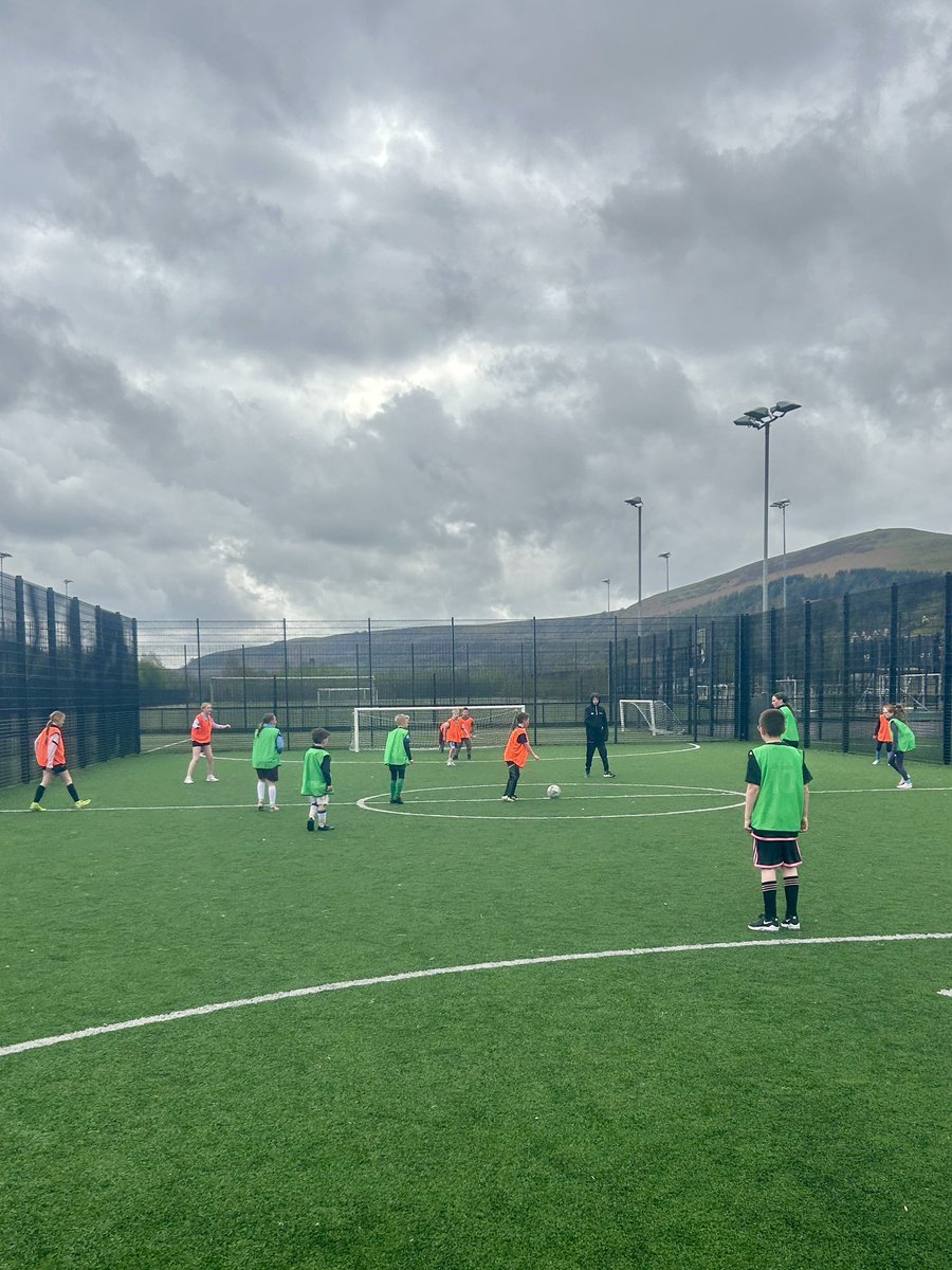 A successful first <a href="/McDonaldsUK/">McDonald's UK</a> Fun Football Camp at Ebbw Vale Sports Centre ⚽️ Our Sports Instructors Morgan and Lewis enjoyed sporting their new Fun Football coaching kit 👕 We’re looking forward to hosting a second camp at Abertillery Sports Centre next week 📍#Grassroots