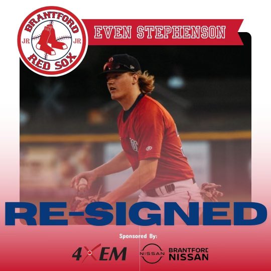 Woohoo!  We have resigned veteran INF Even for the upcoming season!
Let’s gooo!