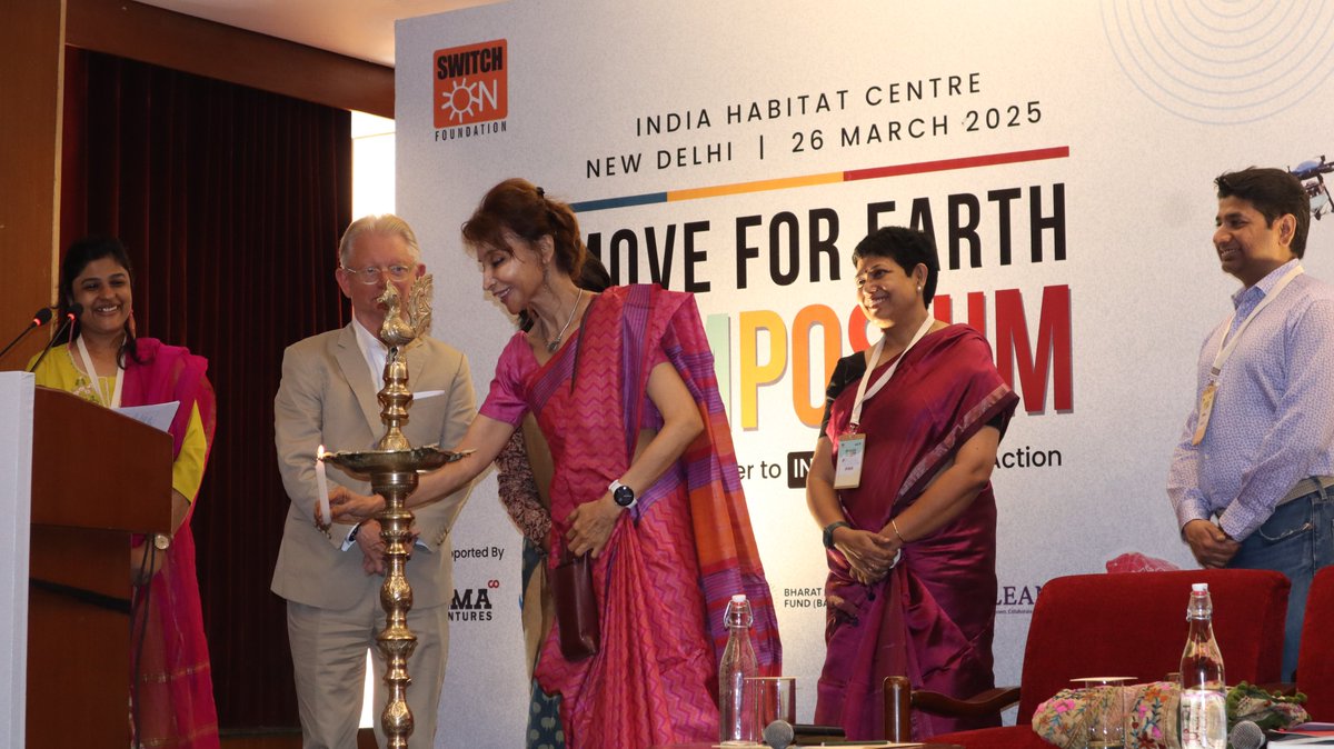 Vinay Jaju (@vinayjaju) on Twitter photo An inspiring day at #MoveForEarth in Delhi! 🌱 Honoured to celebrate RE entrepreneurs, launch India’s 1st Agri-AI Agent & drive food system innovation. Grateful to all changemakers! #SustainableFutures An inspiring day at #MoveForEarth in Delhi! 🌱 Honoured to celebrate RE entrepreneurs, launch India’s 1st Agri-AI Agent & drive food system innovation. Grateful to all changemakers! #SustainableFutures