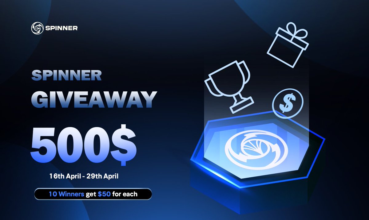 📌  Spinner SO $500 USDT Giveaway! 🔈

Welcome to Spinner Network—the AI-powered token deployment bot on Sonic, making token launches as simple as a tweet!  No coding, no liquidity, just spin up a token and earn. To celebrate our community, we’re giving away $500 in USDT to 10