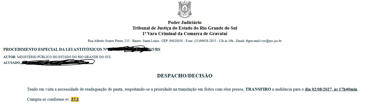 Missão abandonar a advocacia teve que ser adiada para 2027.  <a href="/tretasjuridicas/">@tretas_juridicas</a>