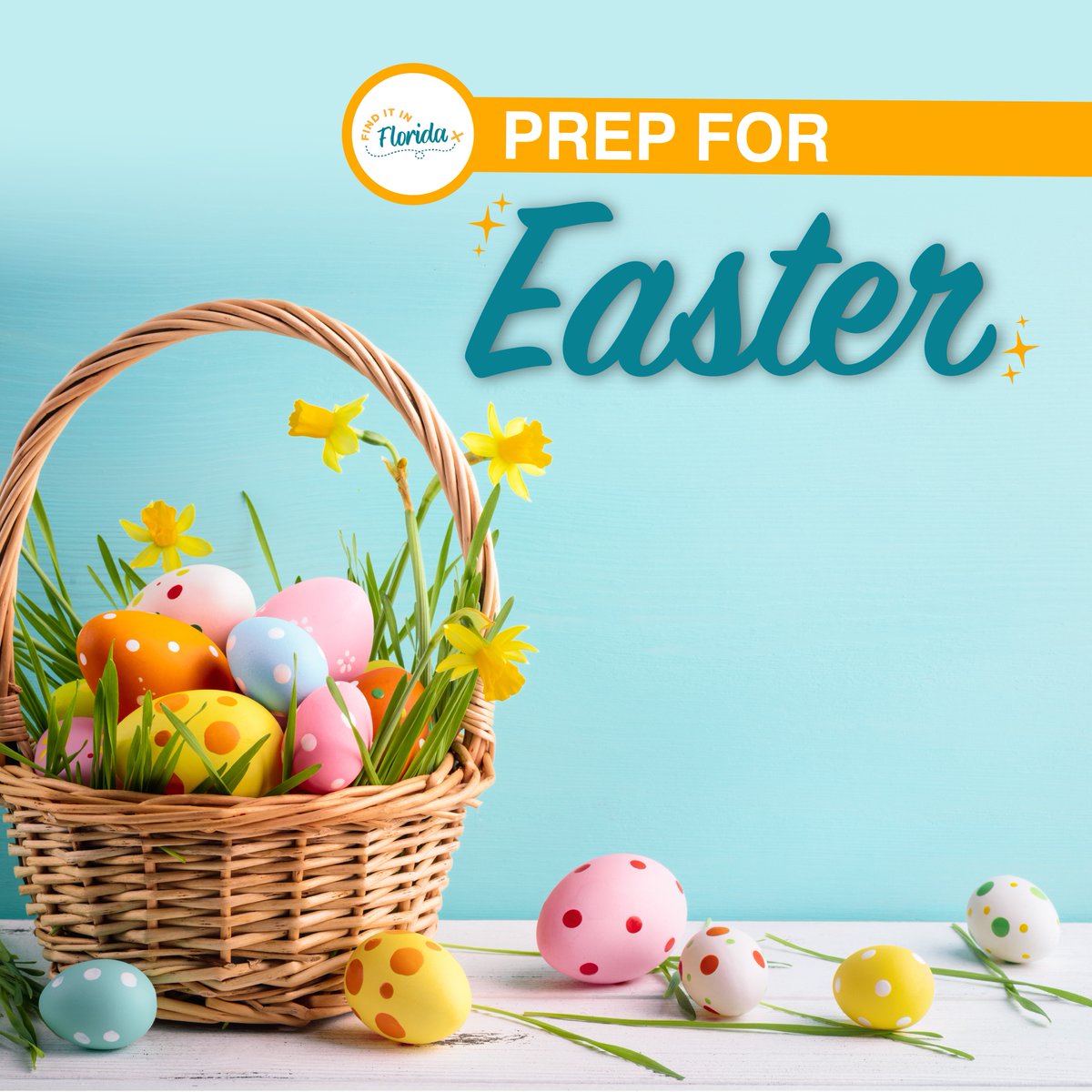 Easter is just around the corner! Hop into your local Florida retailer for all your holiday essentials!

#FindItInFlorida