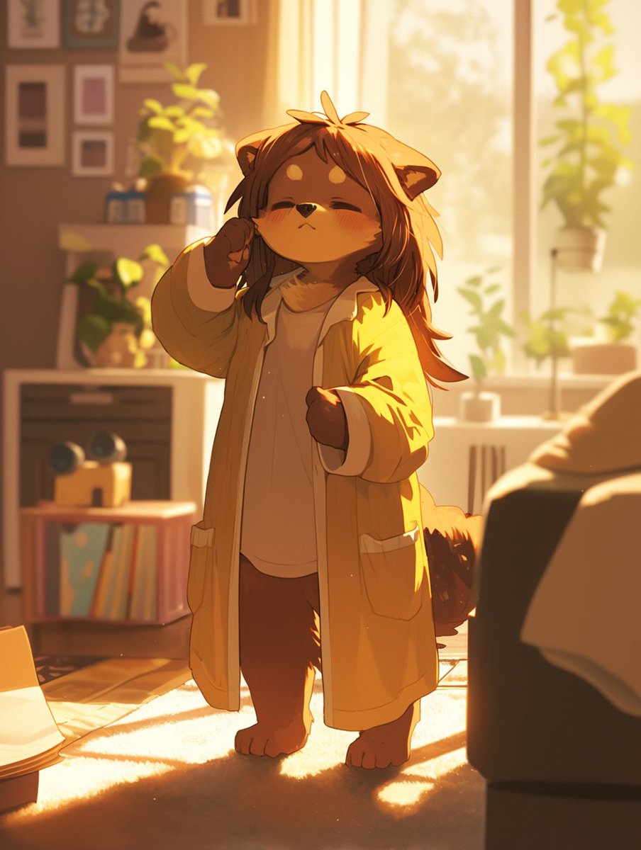 #nijijourney #Furry #ケモノ