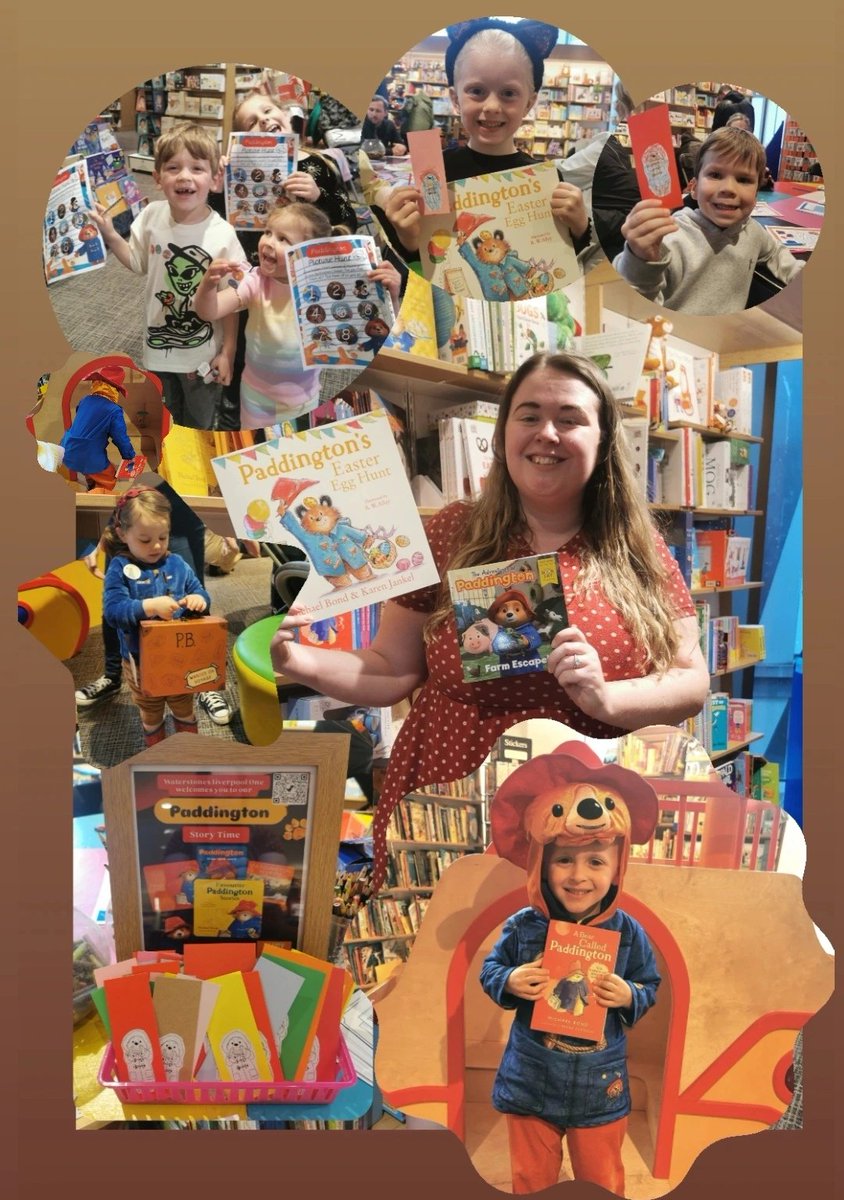Perfect day with our Paddington Story Time 🐻 So wonderful to see so much creativity and enthusiasm for reading ❤️ <a href="/WaterstonesKids/">Waterstones Kids</a> 📚