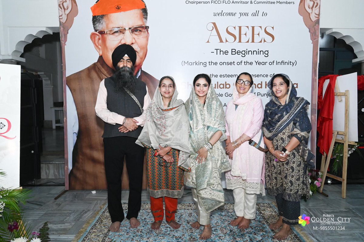AmritsarFlo's tweet photo. When women rise, communities thrive.
Ficciflo Amritsar &amp; Mission Deep Educational Trust launch Project Rizaq, led by Chairperson Mona Singh—fueling change, one woman at a time. #WomenLeadership #Rizaq #Ficciflo#Year of the infinity https://t.co/NtA9rmxZiH