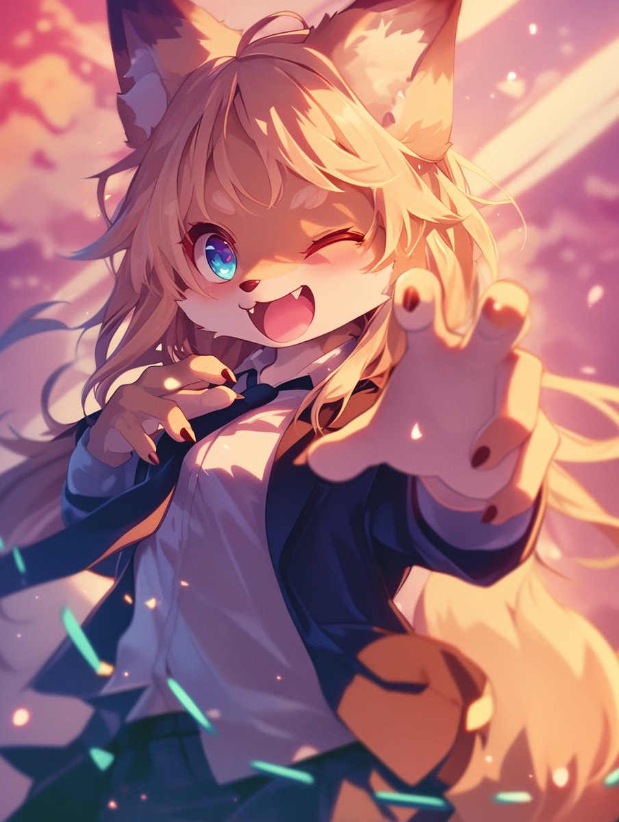 #nijijourney #Furry #ケモノ