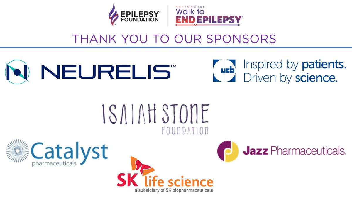 okepilepsy's tweet photo. THANK YOU to our sponsors of our 2025 Walk for Epilepsy - Norman, Oklahoma!  No one should face epilepsy alone. Donate at: https://t.co/v8rm44qLKX https://t.co/pp0VTziQYJ