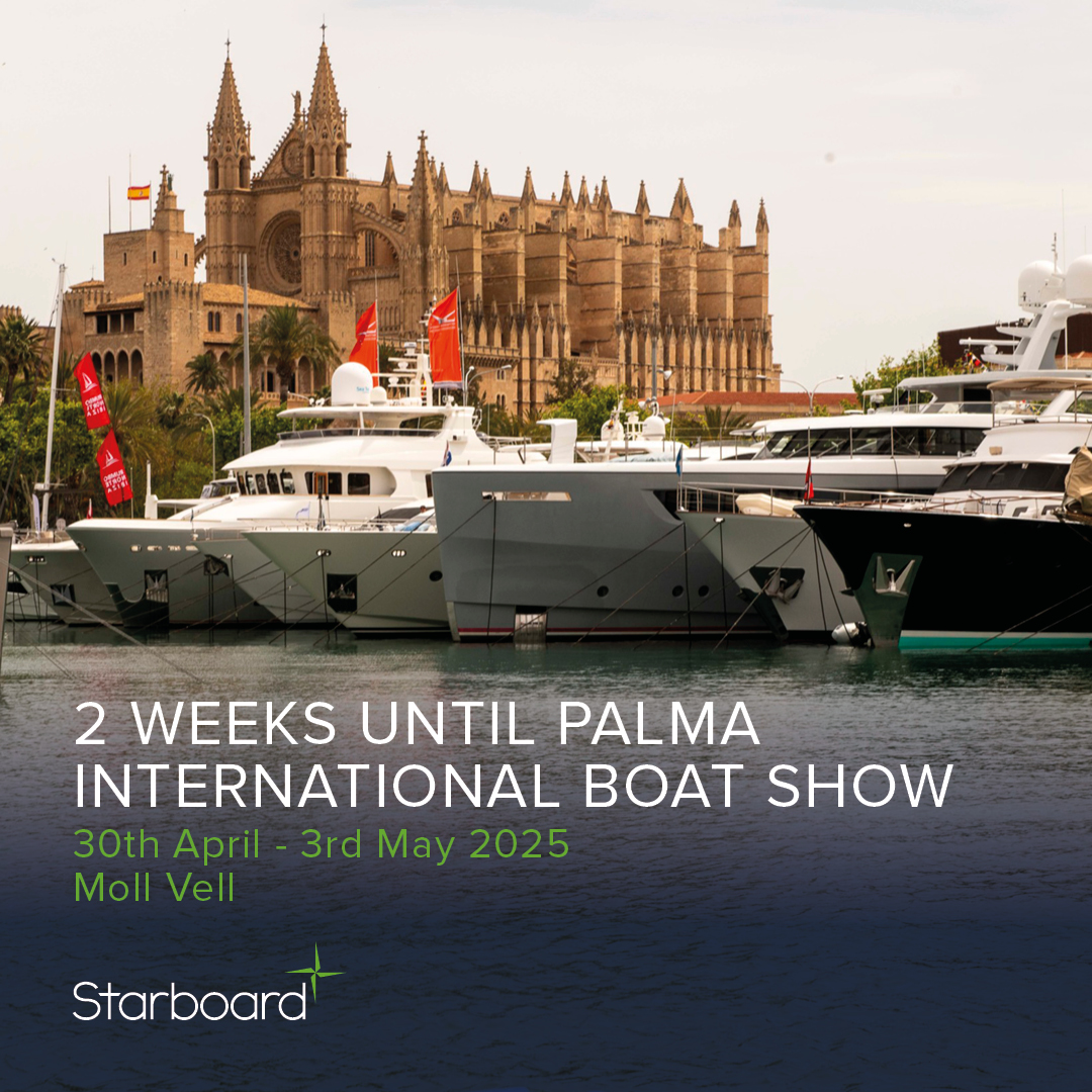 Starboard Card (@starboard_card) on Twitter photo Two weeks to go until the Palma International Boat Show, marking the start of the Mediterranean season. We’re excited to be at this year’s show, catching up with familiar faces and meeting a few new ones along the way. See you there! <a href="/PalmaBoatShow/">Palma International Boat Show</a> #StarboardCard Two weeks to go until the Palma International Boat Show, marking the start of the Mediterranean season. We’re excited to be at this year’s show, catching up with familiar faces and meeting a few new ones along the way. See you there! <a href="/PalmaBoatShow/">Palma International Boat Show</a> #StarboardCard