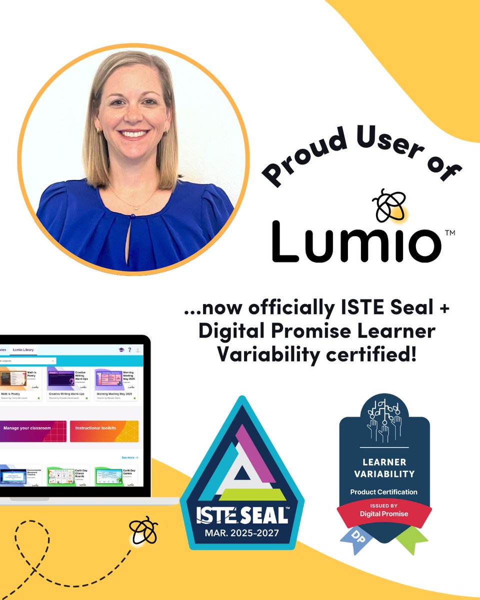 JanaSMARTtech's tweet image. Proud to be part of a solution built for today’s students! 
#GoLumio #ISTESeal #ISTE @LumioSocial