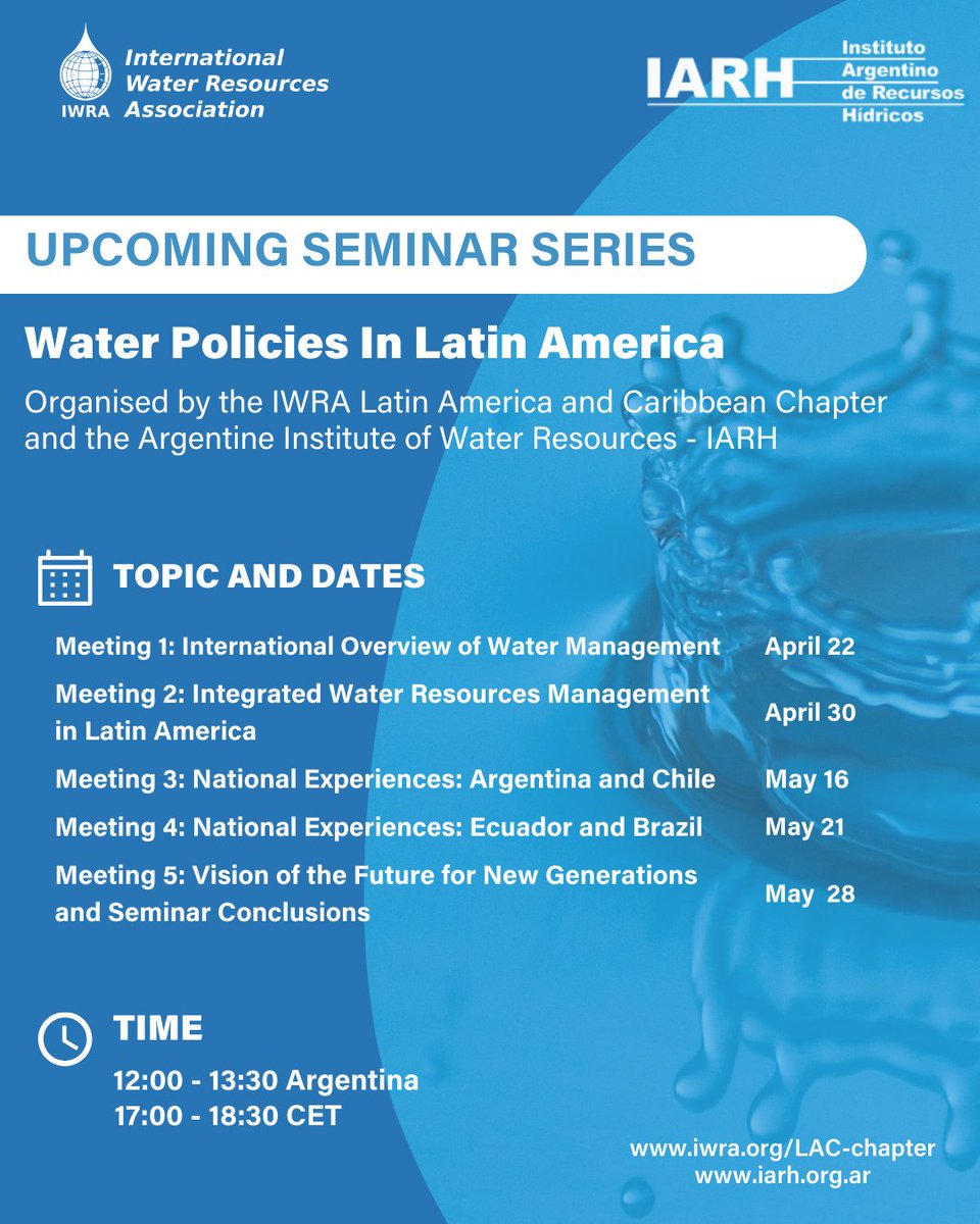 International Water Resources Association (IWRA) tweet media