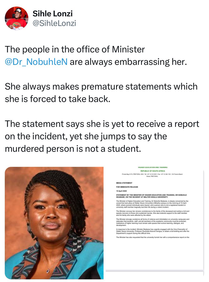 Sihle Lonzi tweet media