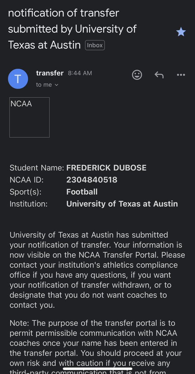 Officially in the portal! Dm for more info!

<a href="/coachzwill/">Zach Williams</a>