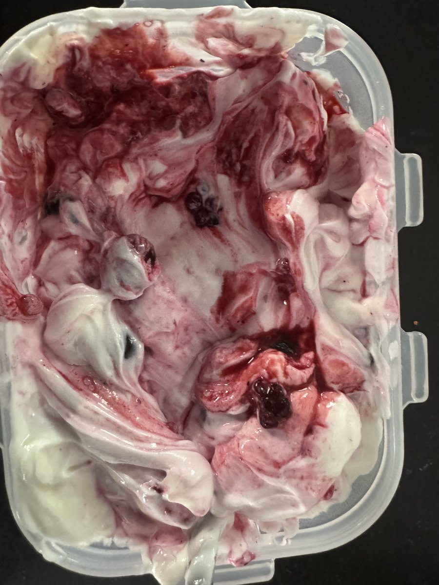 I am having this low-fat non-sugar Greek yogurt with unsweetened organic berries. My gosh, this tastes like a delicious dessert. Wonderful for my health and well-being.