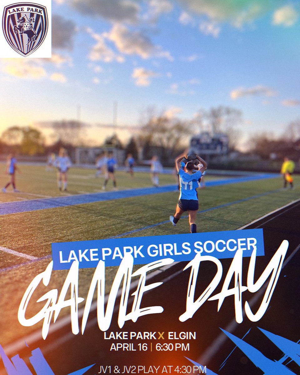 🚨GAMEDAY🚨

All levels of girls soccer is traveling to Elgin High School today! Let’s go Lancers! 

JV2 - 4:30 pm

JV1 - 4:30 pm

VAR - 6:30 pm