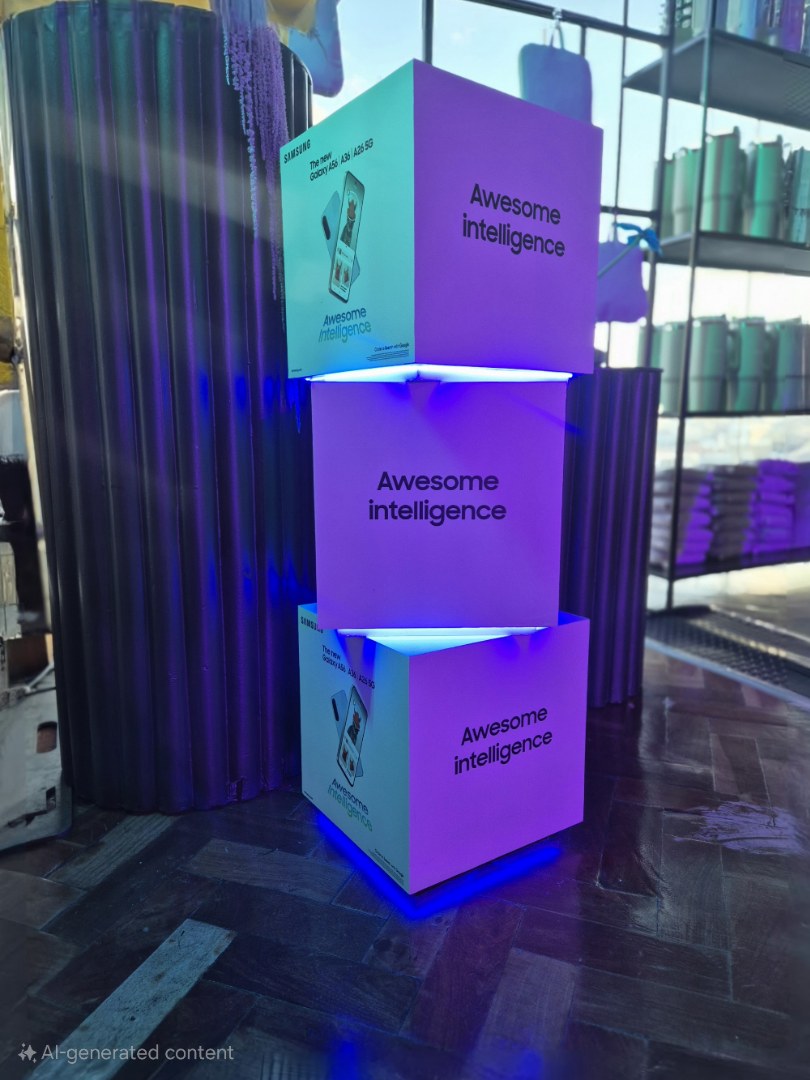 SamsungMobileSA's tweet photo. Touch down at the #GalaxyAEvent! 🙌 Are you ready to take things to the next level? 🚀 Stay tuned for Awesome new updates with the #GalaxyA56, #GalaxyA36 and #GalaxyA26 5G…now this is #AwesomeIntelligence for everyone! https://t.co/la4oeCxQi9