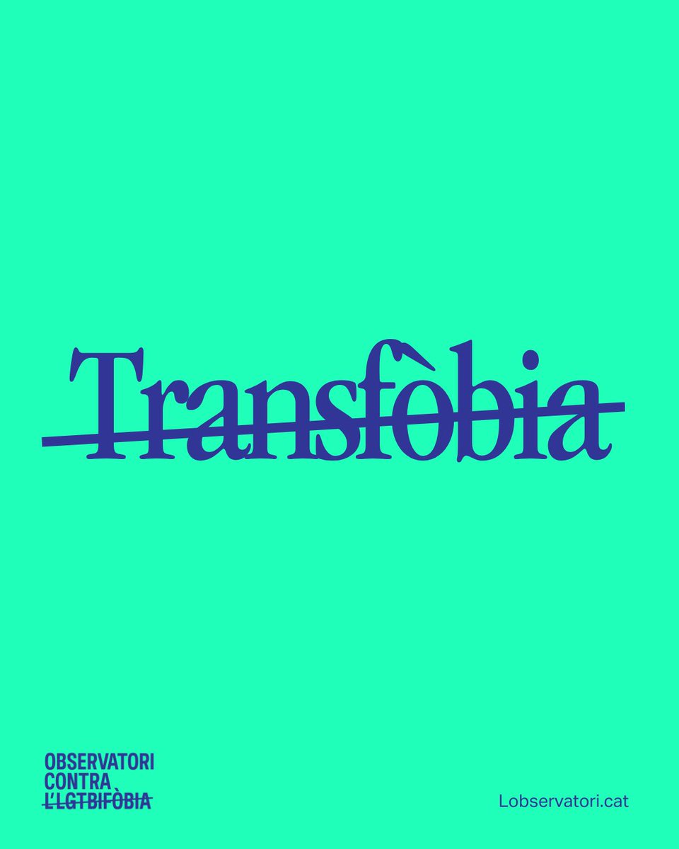 Observatori_cat's tweet photo. 🔴 La sentència del Tribunal Suprem del Regne Unit recull i advoca per una definició de dona de la qual estem totalment en contra.

🏳️‍⚧️Des dels activismes LGTBI+ i gran part dels moviments feministes defensen una postura inclusiva i de garantia de drets cap a les dones trans. A més, cal recordar que la transfòbia és estructural que pateix el col·lectiu trans i específicament contra les dones trans.

❗La nostra posició és clara i ferma. Cal continuar advocant per l'autodeterminació de gènere. En cap cas per a esborrar cap dret ni per establir cap mena de jerarquia en relació amb la identitat de gènere, sinó per entendre i viure amb llibertat la diversitat afectiva sexual i de gènere en tots els àmbits de la vida.