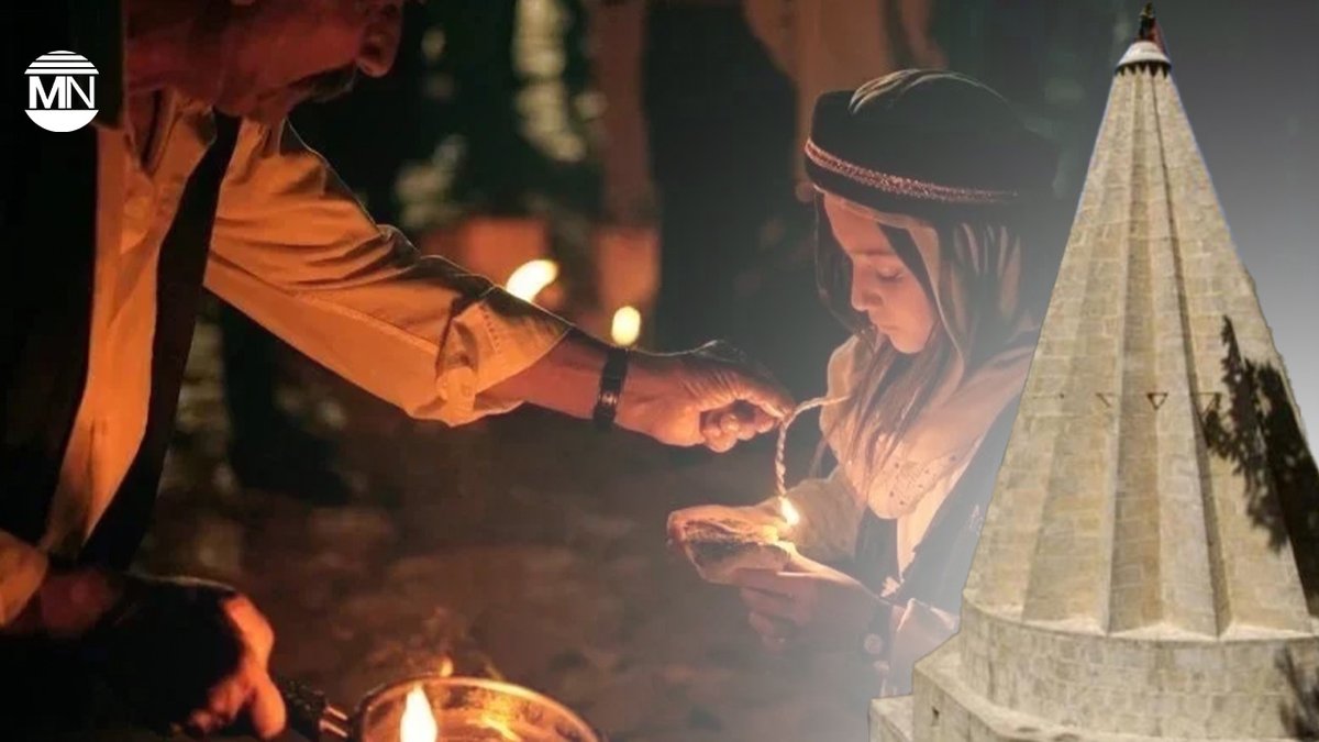 1MedyaNews's tweet photo. As Yazidis honour Çarşema Sor, they urge global support to end displacement and protect Yazidi autonomy in Sinjar (Şengal) and Afrin (Efrîn). #AANES #AutonomousAdministration https://t.co/j3P0wgAXIV