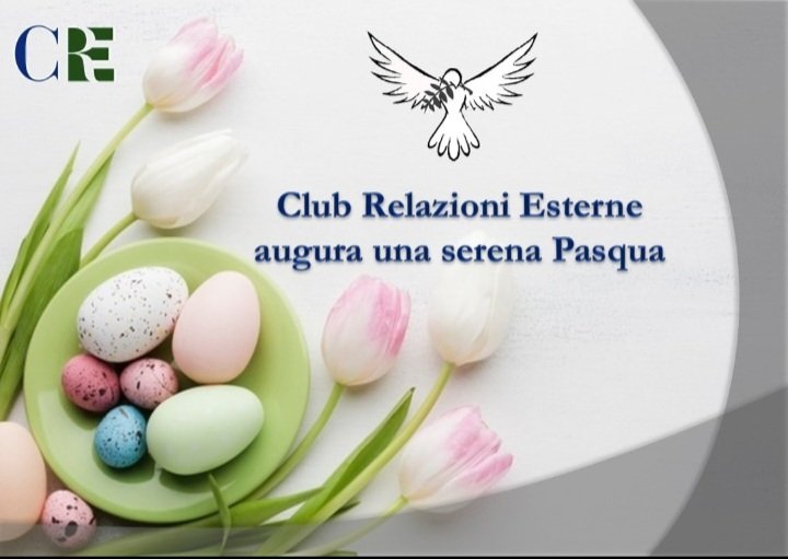 Il <a href="/ClubRelEsterne/">ClubRelazioniEsterne</a>  augura  a tutti voi e alle vostre famiglie una serena Pasqua.