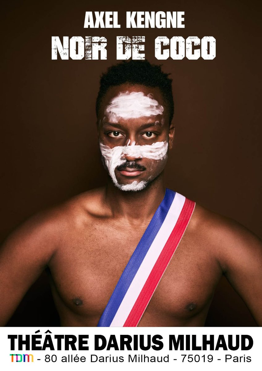 Percutant et rythmé, ce monologue par #AxelKengne résonne d’actualité. L'histoire de cet homme noir, tiraillé entre ses origines et son pays, à la recherche de son identité dans le contexte politique d'aujourd'hui est traitée avec intensité. #CoupDeCoeur urlr.me/FS79xh