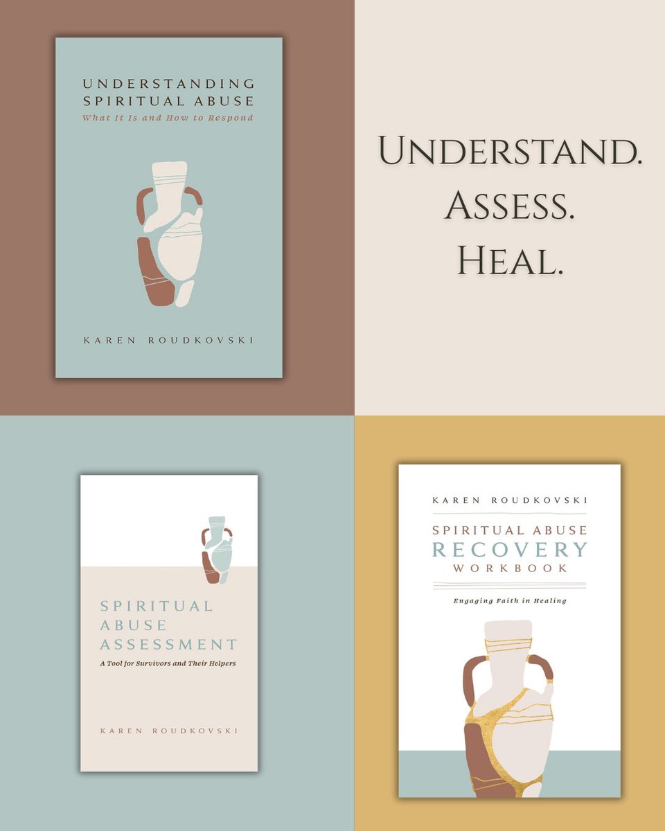 With the release of the workbook, we now have the full set of resources to help understand, assess, and heal from spiritual abuse. Resources fit for those with any level of knowledge. 

Learn more about these resources and grab a set for yourself. 
lfwy.co/V62650VBL5l
