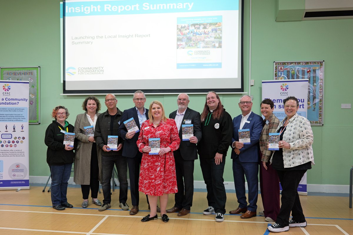 Today, we brought together funders, business leaders, Councillors, and members to explore what our Local Insight Report tells us about life in Calderdale.

Thanks to everyone who joined us and to those already turning insight into action.

See the photos: cffc.co.uk/launch-of-the-…