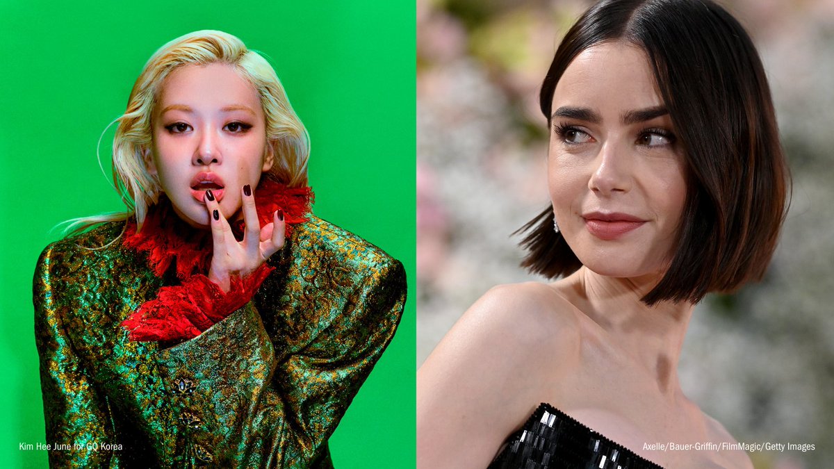 Lily Collins on Rosé: "I've come to learn that not only is Rosé really genuine and down-to-earth, but she's also a total badass." ti.me/4jvcKL3