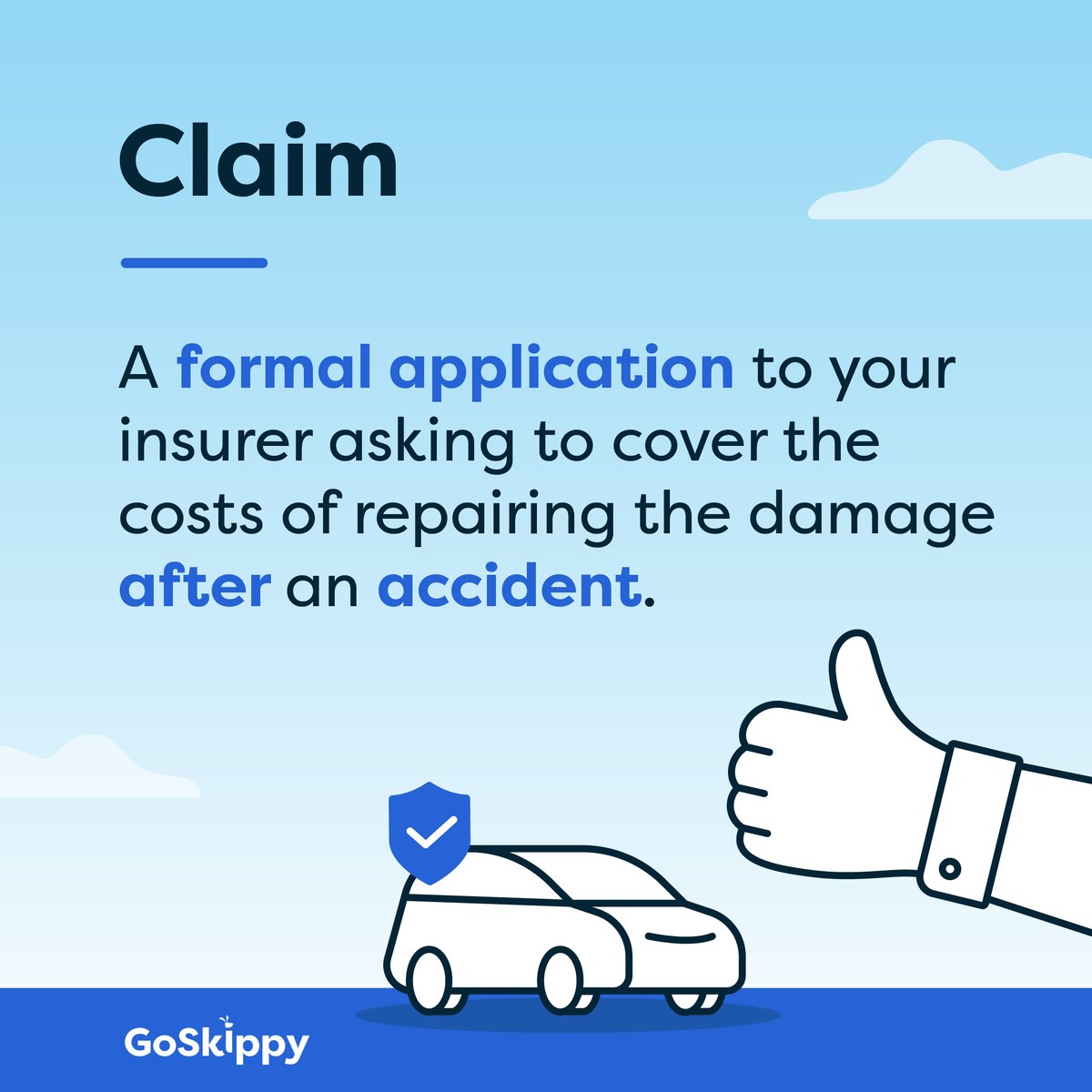 Jargon Buster Alert! 🛠️

Ever wondered what a 'Claim' is in insurance terms?

It's simply a formal request to your insurer to cover the costs of repairing damage after an accident. 🚗💥

#Carinsurance #JargonBuster #StayInformed