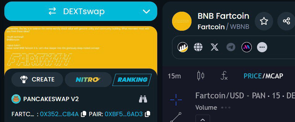 Fartcoin 💨 BNB tweet media