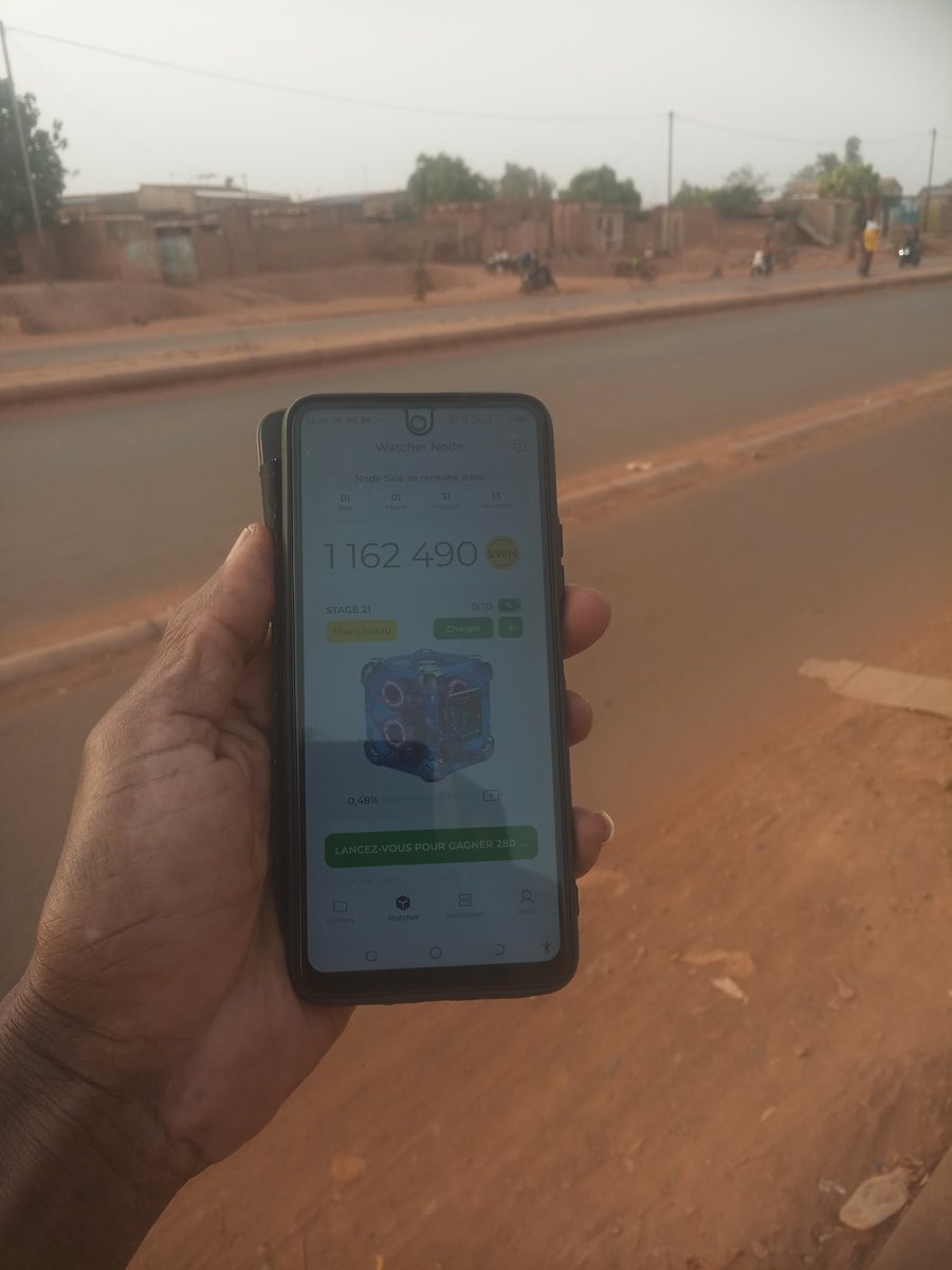 Launching Watcher Node to secure 
<a href="/DeNetPro/">DeNet</a> storage network, live from Burkina Faso ! #WatchersEverywhere