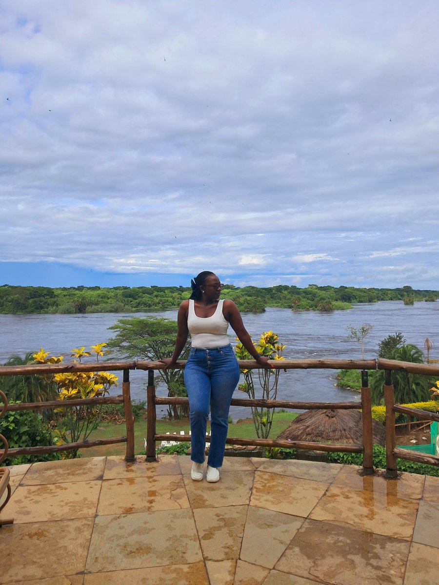 Hello from this side 👋 
Strategy in the wild - with a cool breeze and a majestic backdrop.
We are naturally gifted 
#ExploreUganda 🇺🇬
