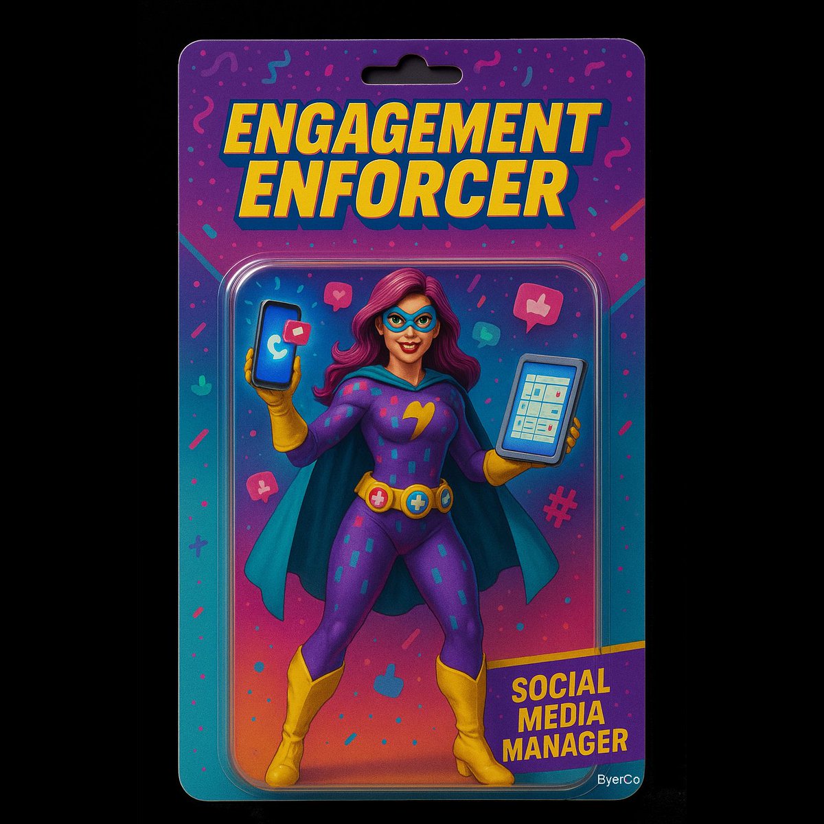 ByerCompany's tweet photo. 🦸♂️ CHOOSE YOUR FIGHTER: AGENCY EDITION 🦸♀️
Which one are YOU—and what agency role should we turn into an action figure next?
(“Scope Creep Sorcerer” is still haunting the timelines…)
#AgencyLife #CreativeChaos #ActionFigureSeries #DesignHumor #MarketingHeroes https://t.co/MSiPkwbTHV