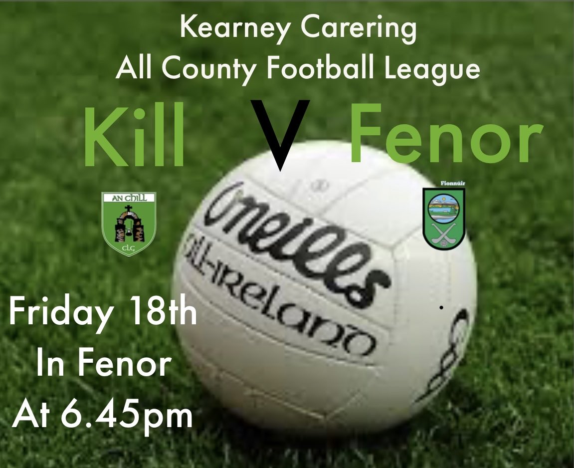 KILL GAA Club Waterford 2024 (@kill2024) on Twitter photo 