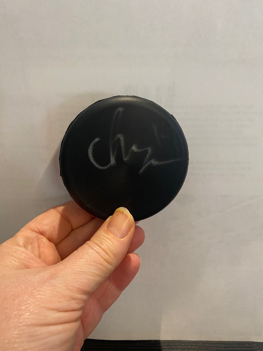 RyonErica's tweet photo. WHOOP WHOOP #portlandwinterhawks. Amazing game three last night. Congrats on the win, and looking forward to tonight's game. Thank you Team Captain Kyle, for tossing a puck to the seats behind the benches. I got my first 3-stars of the game puck. https://t.co/JtVIOjPb5C