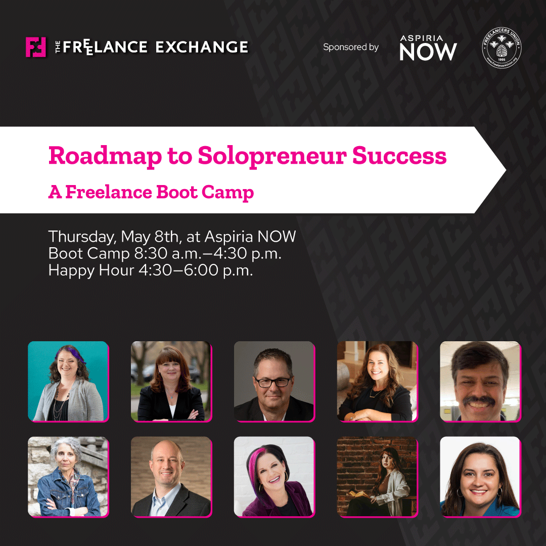 Boot Camp is coming!! 🎉
 
Join us for a day full of education, inspiration, motivation and networking.

👉 May 8th
👉 Aspiria NOW
👉 Full + Half-Day tix available

Learn more and RSVP: bit.ly/42Ie73u 

#FXofKC #FXBootCamp #kcfreelancers