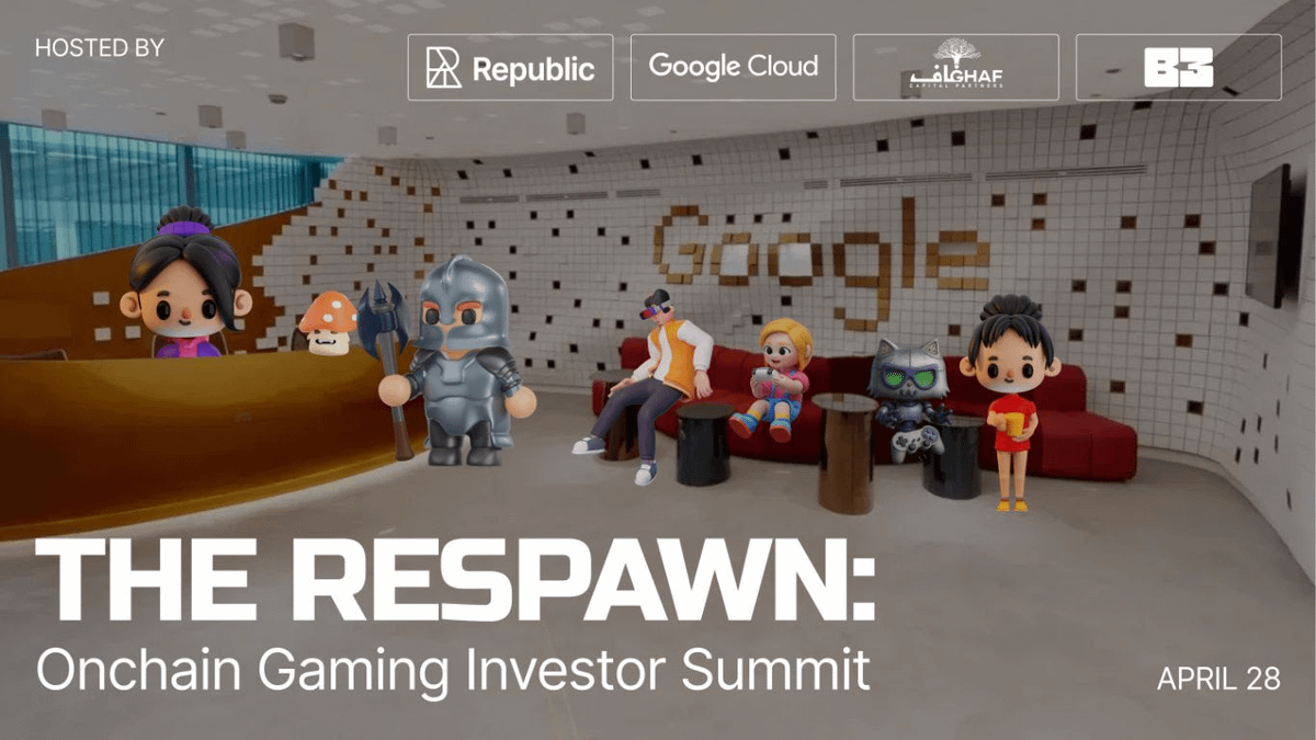 b3dotfun's tweet image. 📍 Token2049

in uncertain markets, you need to control the controllables: build, connect, and move with intent.

that’s why we’re teaming up with @googlecloud, @GhafCapital &amp;amp; @RepublicCrypto to host a private investor summit in Dubai on April 28th during @token2049

we’re…